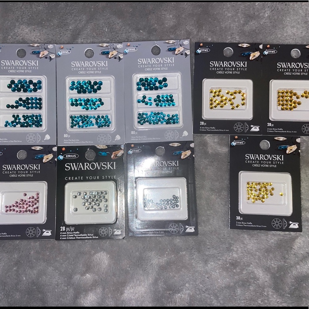 Swarovski Xirius Hotfix & Flat Backs :) !